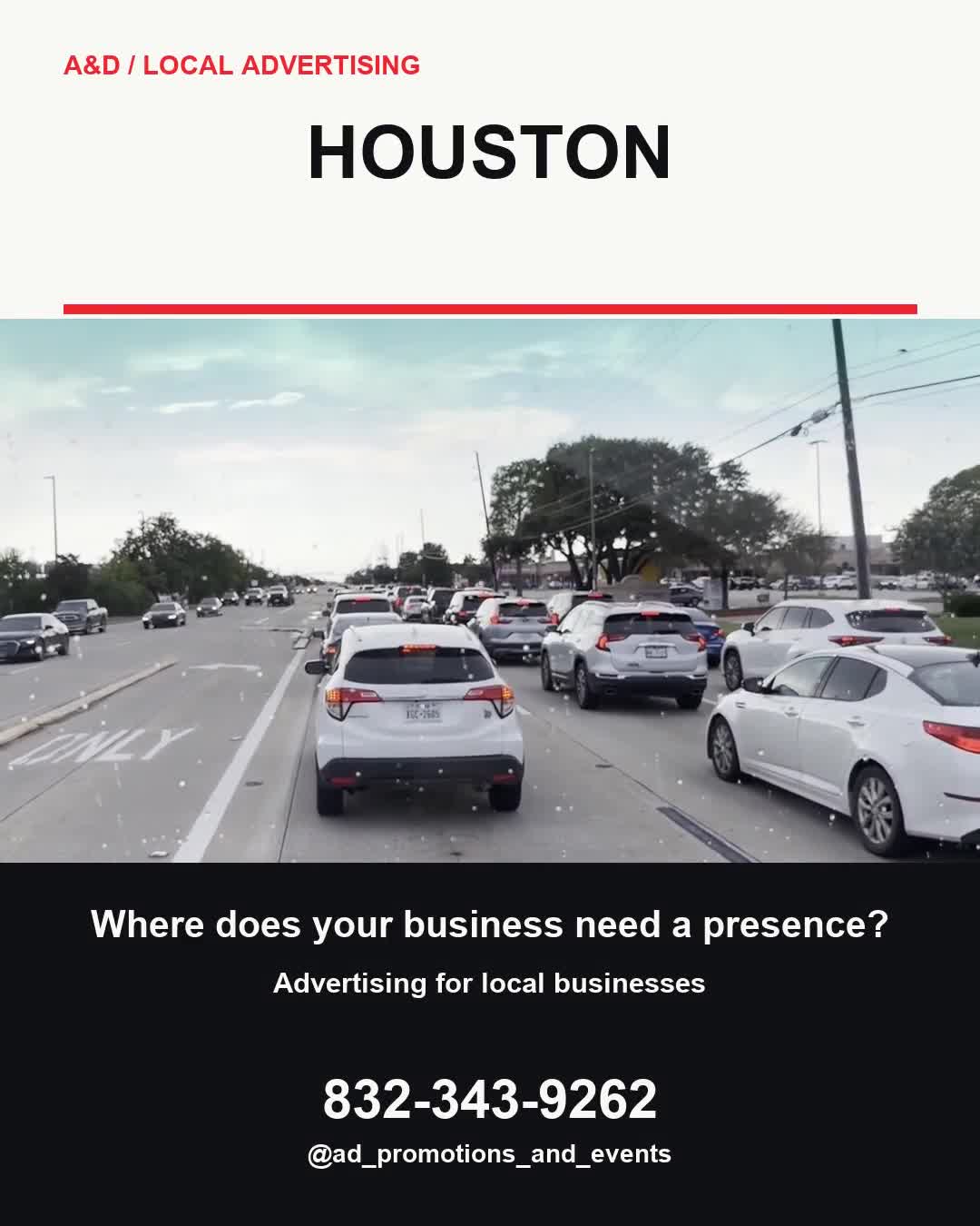 Publicidad local en Houston