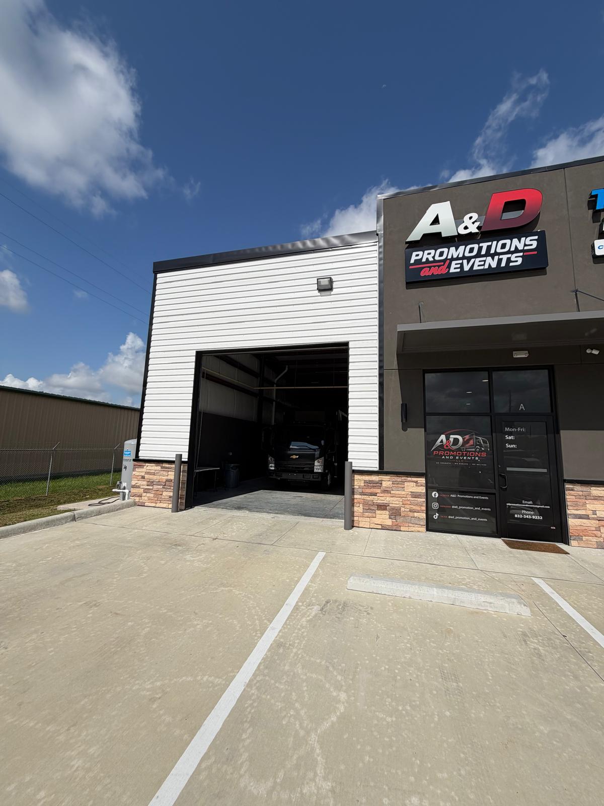 Fachada de A&D Promotions and Events